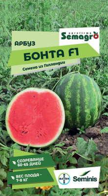 Семена арбуза Бонта F1 : 5 шт. Seminis